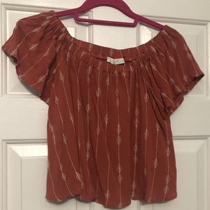 off the shoulder top